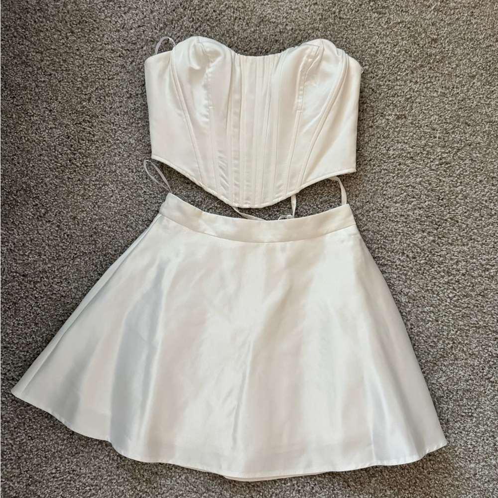 Elegant Cream Skirt